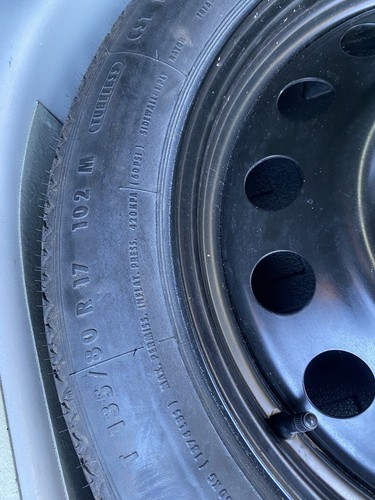 BMW E60 E61 X1 E8 Series 17" Space Saver Spare Wheel 6758778 135/80R17 C - Picture 2 of 5