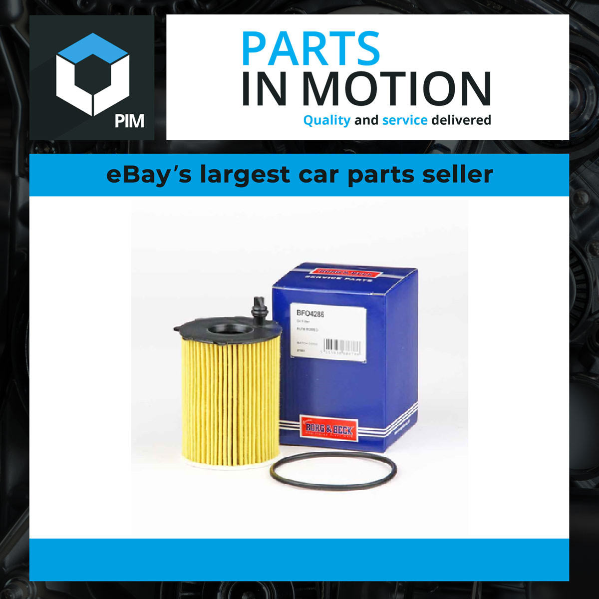 Oil Filter BFO4286 Borg & Beck 55224598 71773840 Genuine Top Quality Guaranteed