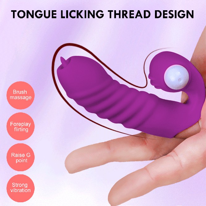 Clit Vibrator Dildo Finger Vibrating Banger G-spot Massager Sex Toys for Women