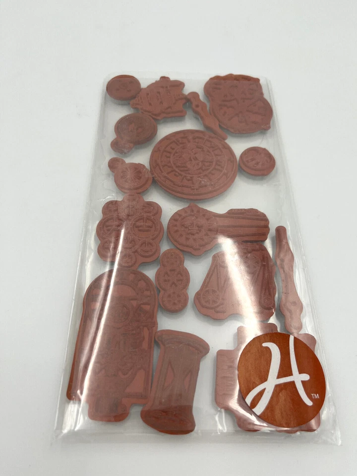 Conjunto de 2 Conjuntos de Selos Adesivos por GRAPHIC45, USADO, Curiosidades e Relógios Raros, RARO   - Imagem 3 de 4