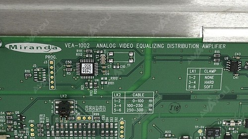 Miranda GV VEA-1002 Analog Video Distribution Amplifier w/ EQ Densite Frame 3SRP - Picture 5 of 6