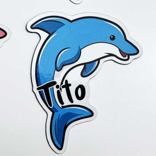 1 Dolphin Cruise Door Magnet Personalized, Royal Caribbean Carnival Refrigerator - Picture 7 of 8