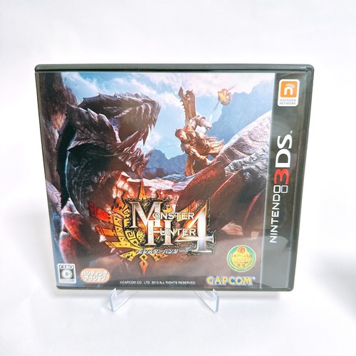 Nintendo 3DS Monster Hunter 4 Capcom 2013 Japanese Ver. Game NDS From Japan EXC - Picture 14 of 17