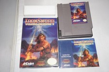 Iron Sword Wizards & Warriors II 2 (Nintendo NES) Complete in Box CIB Near Mint