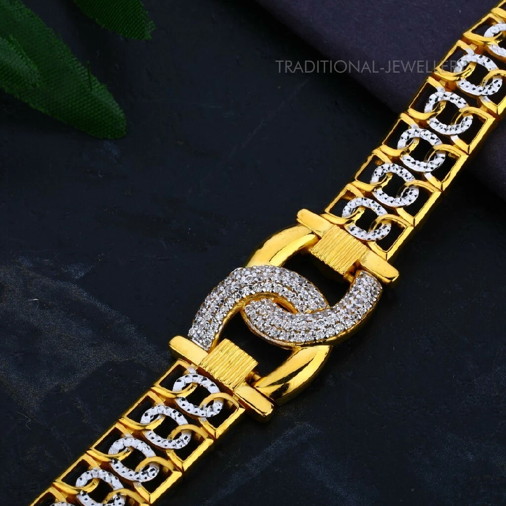 916 gold shop bracelet for men