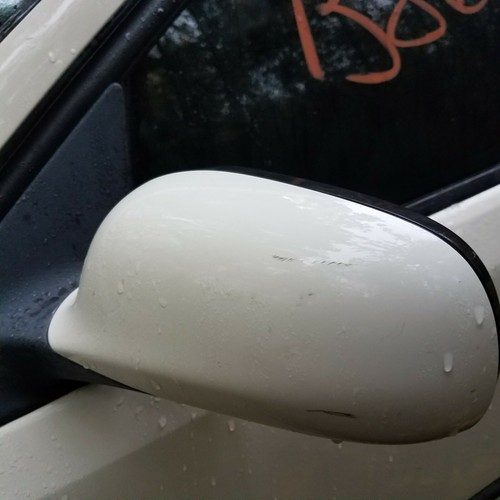 Saab mirror 9-3 2003-2012 sedan or wagon with power heated w/o memory white 93 - Picture 2 of 2