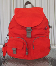 Zaino Kipling Firefly arancione nuovo con etichetta