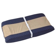 Sadie  Scout Changing Pad Cover - Tan/Navy