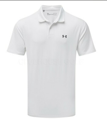 Under Armour The Performance Tech 2.0 Polo Herren weiß Polo Golf Small, Medium