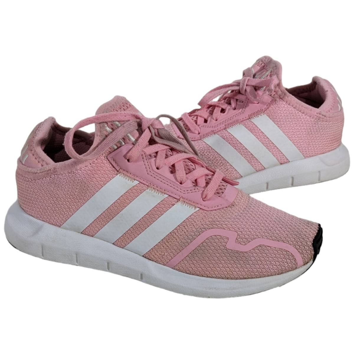 Adidas Pink Kids Shoes Size 3 Girls Swift Run X Running