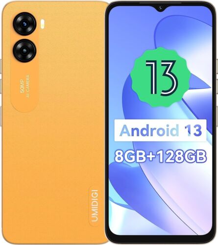 UMIDIGI G3 MAX 6.6" 8+128GB Unisoc T606 Smartphone 50MP Camera Android 13 Unlock - Afbeelding 1 van 7