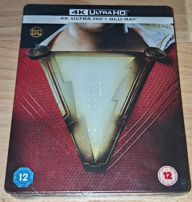 Shazam!  Limited Steelbook Edition - Zavvi - 4K UHD + Blu-ray- Deutsch/ NEU/ NEW