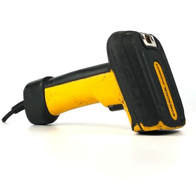 Datalogic Powerscan Yellow & Black Portable/Handheld Laser Barcode Scanner