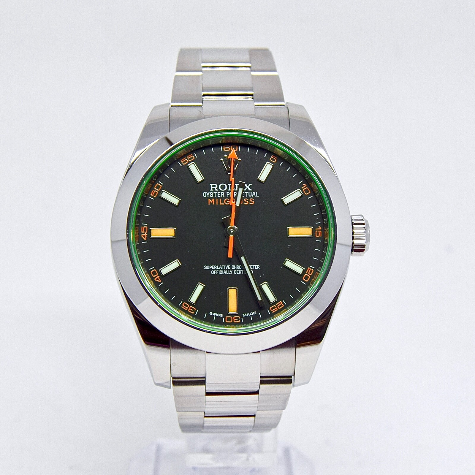 Rolex Milgauss 116400GV Box and Papers 2015
