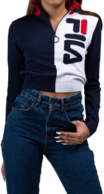 fila crop sweater