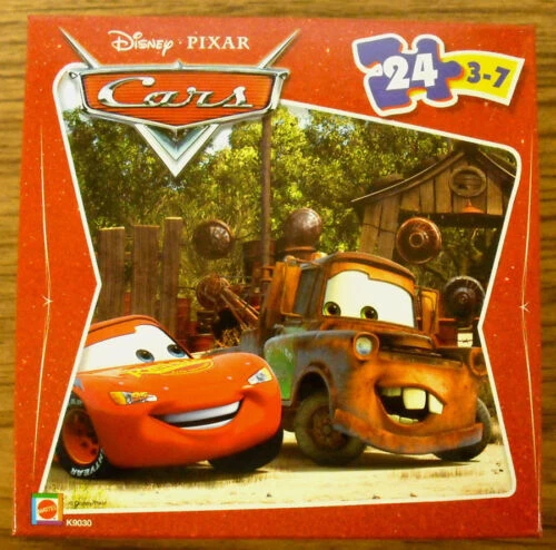 Disney Pixar Cars niños rompecabezas de Cartón