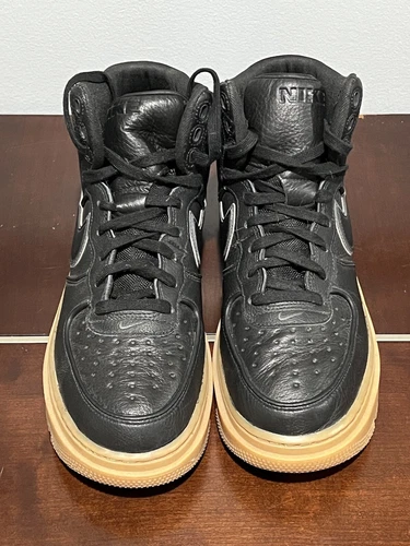 Nike Air Force 1 Gore-tex Boots Black Anthracite Gum Bottom CT2815 001 Size 8.5