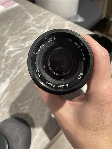 Sigma Zoom for Nikon 70-210mm f/4-5.6 UC-II | Both Caps Made in Japan DEFECTIVE - Picture 8 of 14