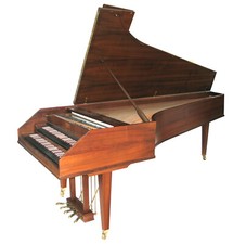 90  GROSSES KONZERTCEMBALO. SPERRHAKE. PASSAU. UM 1980.