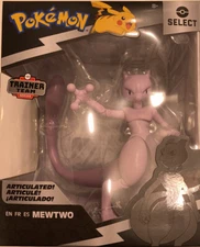 Pokemon Select Mewtwo Articulated 6” Figure Jazwares New In Hand Target US