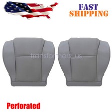 For 2007 To 2013 Toyota Sequoia Driver Passenger Bottom Ac Seat Cover Gray Us