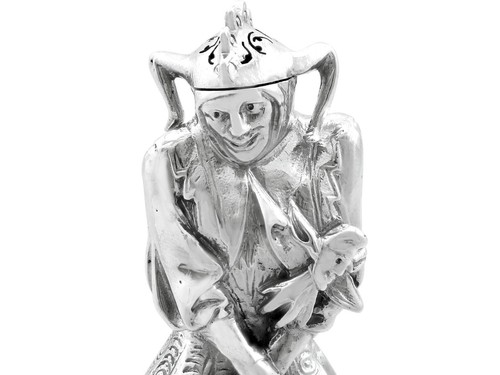 Sterling Silver Jester Pepper - Antique (1911) - Picture 7 of 12