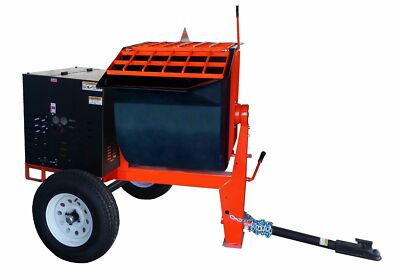 8 cu ft.0 Towable Polyurethane Drum Concrete Cement Mortar Plaster Mixer W/