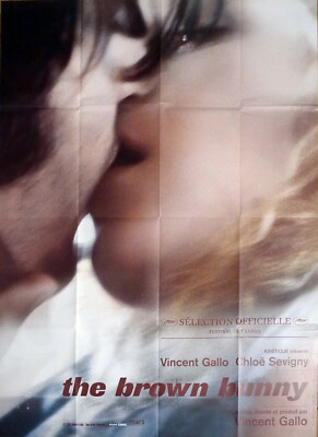THE BROWN BUNNY - GALLO / SEVIGNY - KISS - ORIGINAL GROSSES FRANZÖSISCHES FIL...