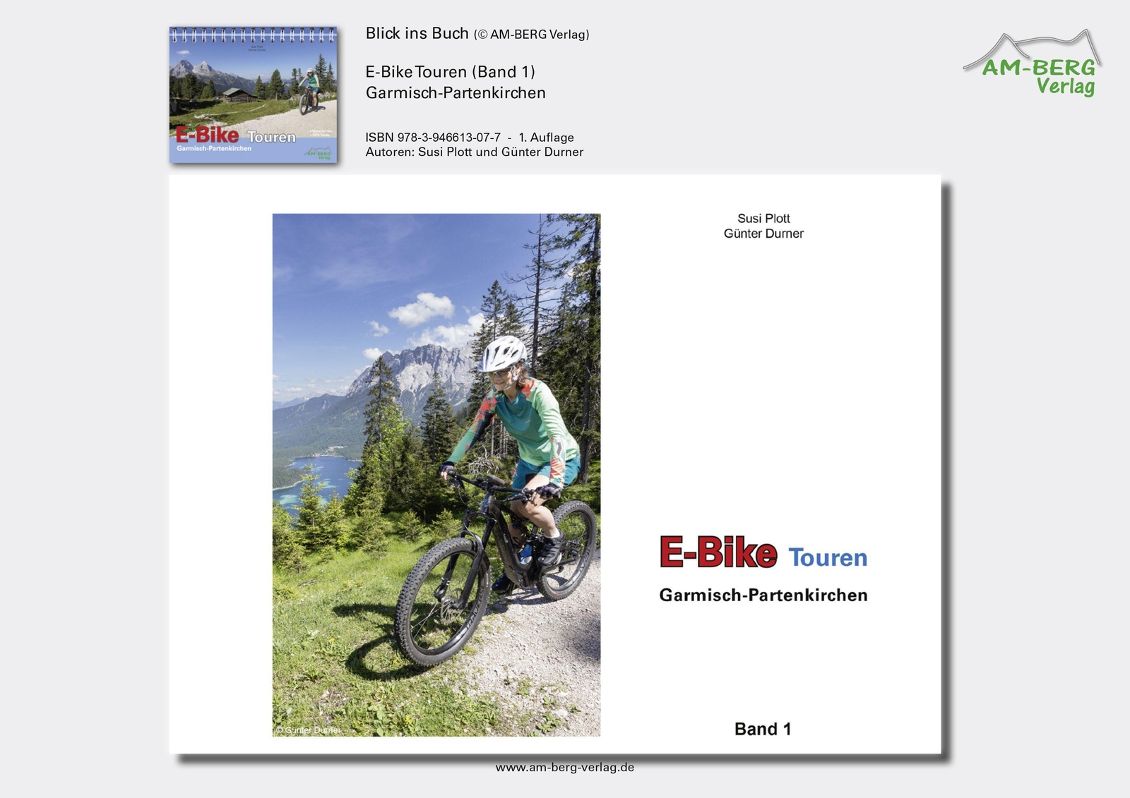 Thumbnail - E-bike Touren Garmisch-partenkirchen Band 1 | Mit Cd | Susi Plott (u.