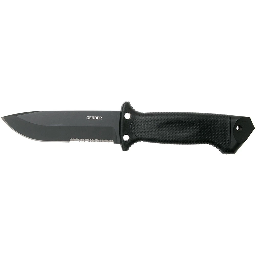 GERBER LMF II INFANTRY TACTICAL FIXED BLADE KNIFE MOLLE COMPATIBLE BLACK
