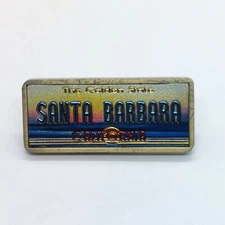 The Golden State Santa Barbara California Pin Souvenir Lapel Enamel Collectible