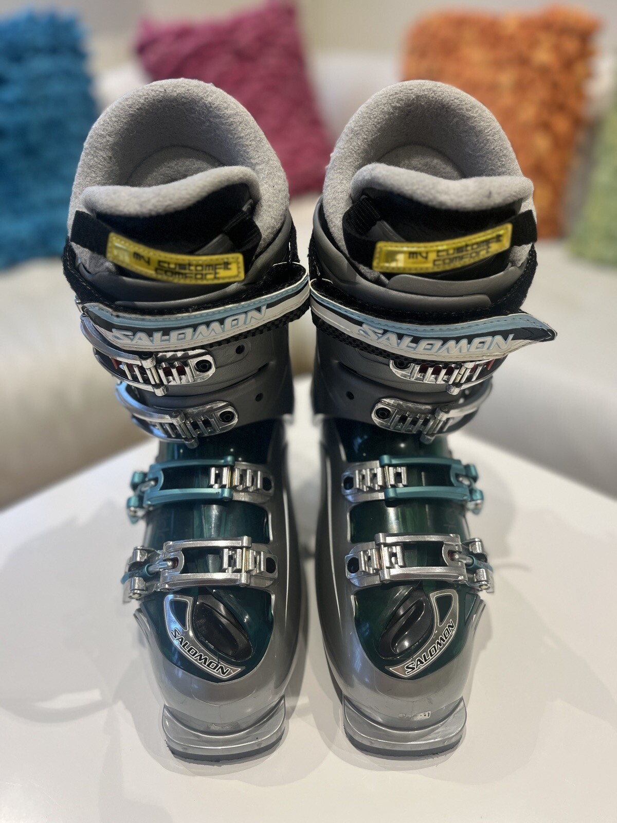 SALOMON Scarponi da sci donna Solomon Idol Energyzer 70 Sensifit Turchese 24 + borsa scarponi