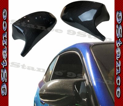 Carbon Fiber Replacement M Style Mirror Cover Set For BMW 05-08 E90 E91 Model