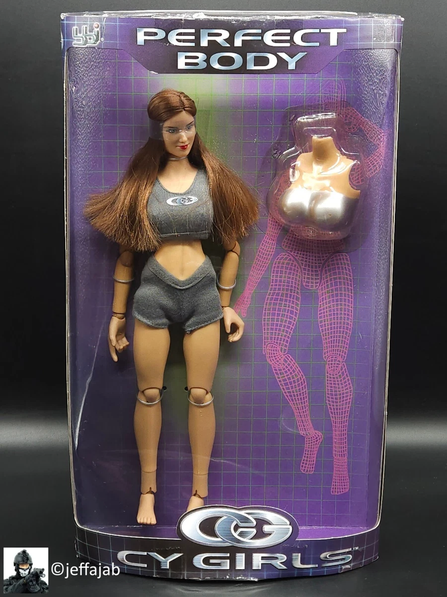 1:6 scale BBI Cy Girls Female Perfect Body w/ Brunette Hair 12 Action  Figure