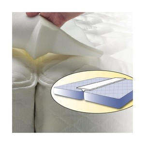 Foamily Foam Bed Bridge Pad Transform Two Twin Mattress Beds Into A King Si 689720617851 Ebay