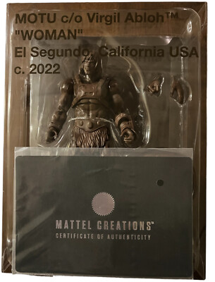 Mattel Creations Virgil Abloh x He-Man Collector Figure-Comic-Certificate