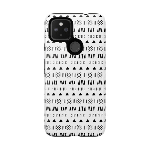 Black and White Southwestern Aztec Pattern Google Pixel Tough Cases - 第 81/131 張圖片