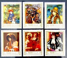 MANAMA Mi #53-58, Paintings  set of 6 stamps Mint NH (Lot#C460)