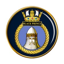 Hms Schwarz Prince, Royal Navy Anstecker Abzeichen