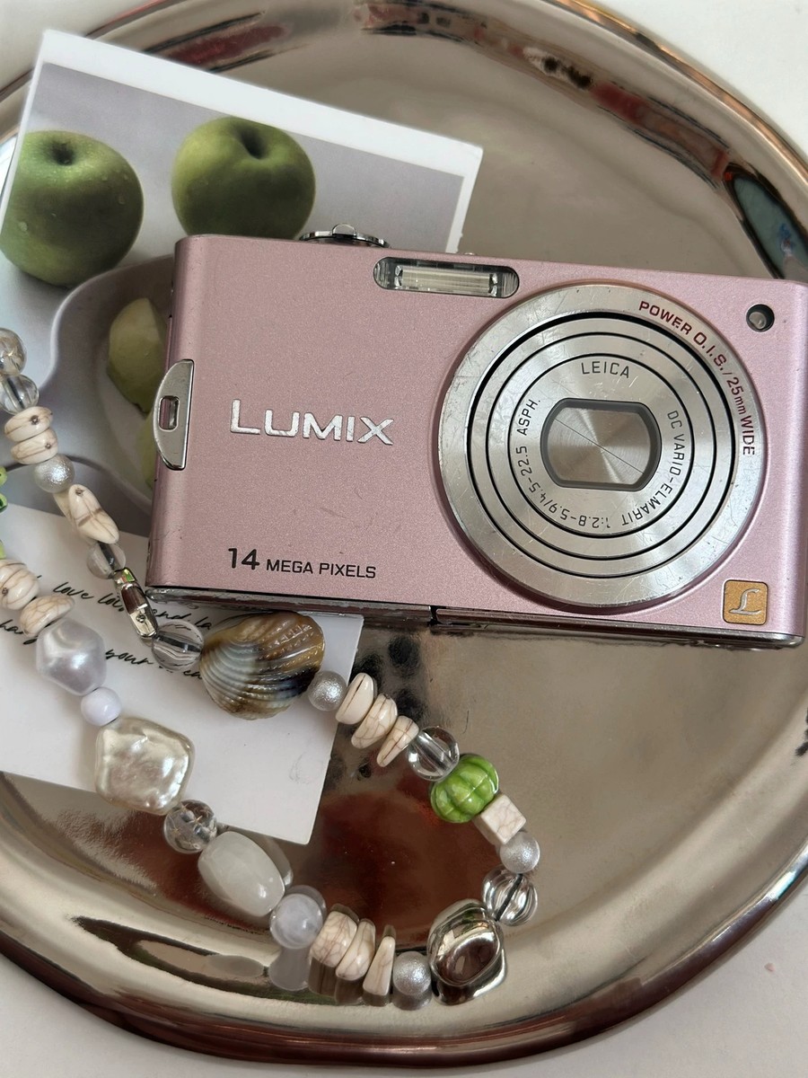 Panasonic LUMIX デジカメ　DMC-FX66　ピンク Panasonic LUMIX DMC-FX66 Pink 14MP Leica Vario-Elmarit 25mm Wide