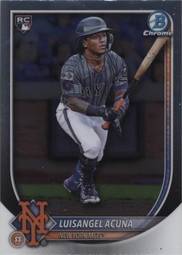 2025 Bowman Chrome Luisangel Acuna MEGA FUTURES Mojo Rookie 
