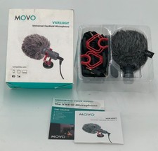 Movo VXR10GY Universal Video Microphone with Integrated Shock Mount Kit
