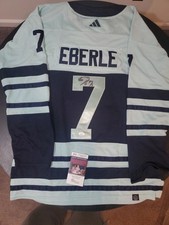 Jordan Eberle Kraken Signed 2022-23 Special Edition Adidas Breakaway Jersey