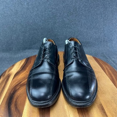 Allen Edmonds Hillcrest Black Leather Bicycle Toe Derby  display picture 2