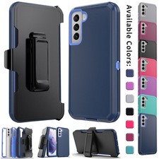 For Samsung Galaxy S21 Plus S21 Ultra S21 FE 5G Case Heavy Duty Cover With Clip