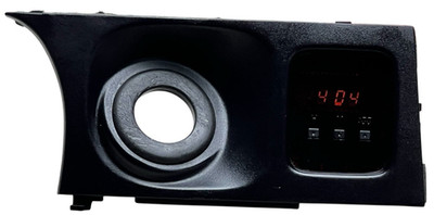 1995-2004 Toyota Tacoma Dashboard Dash Black Digital Clock Trim Panel *IN AMBER*