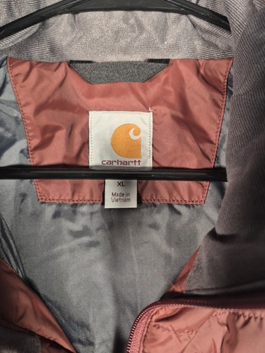 Carhartt 102286 Rain Defender Insulated Vest Work Men XL Lightweight Dark Cedar - Picture 3 of 8