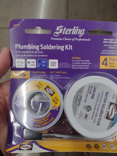 Harris Products Group 4-oz Lead-Free Plumbing Solder 331777
