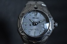 SEIKO Kinetic Auto Relay 5J22-0A60 Men's Watch with Bracelet