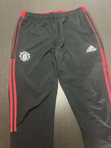 Adidas Manchester United Training Pants – Size L – Black/Red – Official Football - Bild 2 von 7